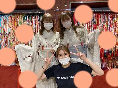 【TAKAZEN梅田店】♡30日大阪梅田で袴＆お振袖姫ちゃん♡